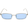 White. Blue - Sunglasses - 