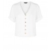 White Button Skirt - Shirts - 