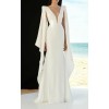 White Dinner Dress Formak - sukienki - 