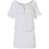 White Dress - sukienki - 