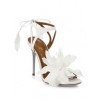 White Feather Sandal - Classic shoes & Pumps - 