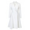 White Flared Coat - Other - 
