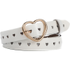 White Heart Belt - Cintos - $9.22  ~ 7.92€