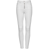 White. Pants - Ghette - 