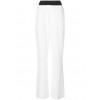 White Pants with Black Waist - その他 - 