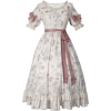 White Peach Ruffled Lolita Dress - 连衣裙 - 