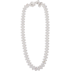 White Pearl Necklace - Halsketten - 