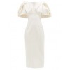 White Petunia Puff Sleeve Dress. - Ostalo - 