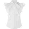 White Shirt - 半袖衫/女式衬衫 - 