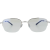 White. Silver - Sunglasses - 