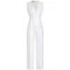 White Sleeveless Jumpsuit - Anderes - 
