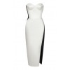 White Strapless Dress - Resto - 