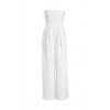 White Strapless Jumpsuit - その他 - 