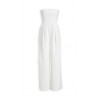 White Strapless Jumpsuit. - その他 - 