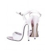 White Strappy Sandals - Zapatos clásicos - 