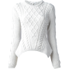 White Sweater - Puloveri - 