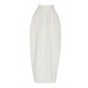 White Tulip Silk Maxi Skirt - Resto - 