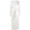 White Wrap Midi Dress - その他 - 