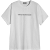 White - T-shirt - 