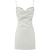 White dress - sukienki - 