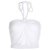 White hanging neck foundation vest large - Koszule - krótkie - $17.99  ~ 15.45€