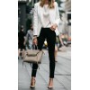 White jacket Street style casual - Jacket - coats - 