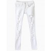 White rippped jeans - Jeans - 