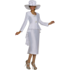 White skirt suit - 模特（真人） - 