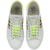White sneakers with neon accents - Кроссовки - 