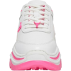 White sneakers with neon accents - Tênis - 