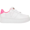 White sneakers with neon accents - Tenis - 