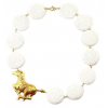 White statement necklace - Collane - 