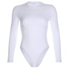 White tight-fitting T-shirt - オーバーオール - $25.99  ~ ¥2,925