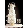 White wedding ball cake - Платья - 