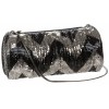 Whiting & Davis 4060 Chevron Jelly Roll Clutch Black Multi - Borse con fibbia - $145.00  ~ 124.54€