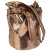 Whiting & Davis Big Bucket 1-8857BK Shoulder Bag Bronze - Bag - $365.00 