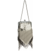 Whiting & Davis Chain Fringe Bag Pewter - Bolsas - $94.38  ~ 81.06€