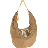 Whiting & Davis Chunky Gold Chain Mesh Hobo Bronze - Bag - $276.00 