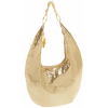 Whiting & Davis Chunky Gold Chain Mesh Hobo Gold - Torby - $296.00  ~ 254.23€