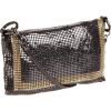 Whiting & Davis The Edge Cross Body Gunmetal - Bag - $165.00 