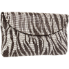 Whiting & Davis Zebra 1-4110ZEB Clutch Zebra - Torbe z zaponko - $91.98  ~ 79.00€