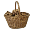 Wicker Flower Basket - Przedmioty - 