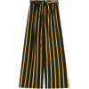Wide Leg Belted Striped Pants - Capri hlače - $17.49  ~ 15.02€