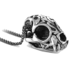 Wild Cat Skull Necklace #lynx #catskull - Necklaces - $45.00 