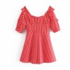 Wild wooden ear decorated wave point sho - Dresses - $27.99  ~ £21.27