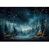 Winter Night Sky - Background - 