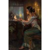 Woman at Desk - Anderes - 