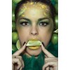 Woman - eating Lime - Uncategorized - 
