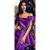 Woman in Purple satin - Uncategorized - 