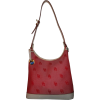 Women's Dooney & Bourke Purse Handbag Exclusive Small Hobo Red - Torebki - $250.00  ~ 214.72€